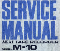 Akai M-10-Service-Manual 